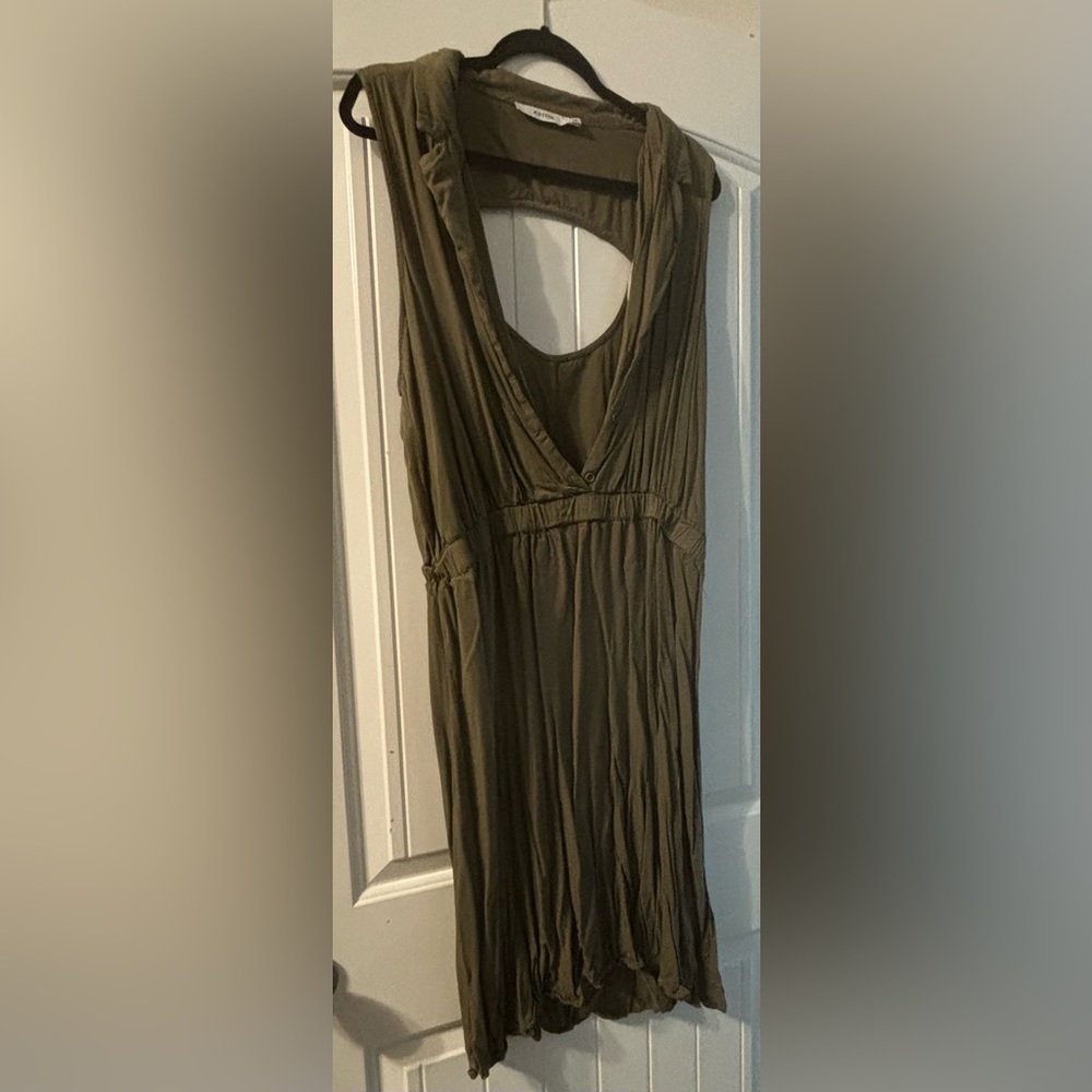 Olive Green Dress